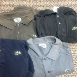 Lacoste Shirt Bundle 3x/4x